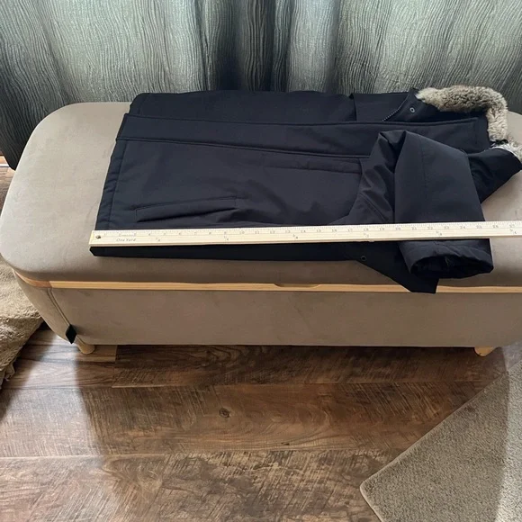 Marc New York Black Jacket with Faux Fur Collar Size M - Picture 6 of 12